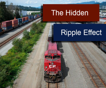 Railway workers' strike effects